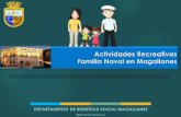 Actividades Recreativas Familia Naval en Magallanes
