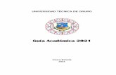 Guía Académica 2021 - UTO