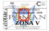 ZONA V - Ministerio de Educación - Gobierno de Catamarca