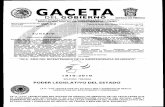 GACETA - secretariadeasuntosparlamentarios.gob.mx