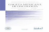 2016 -D 6, N V - Gaceta Mexicana de Oncología