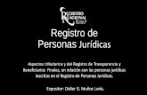 Registro de Personas Jurídicas