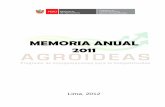 MEMORIA ANUAL 2011 - peru.gob.pe