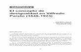 El concepto de desigualdad en Vilfredo Pareto (1848-1923)