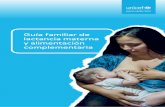Guía familiar de lactancia materna y alimentación ...