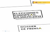 DOSSIER DE PRENSA - ELECCIONES EUROPEAS 2014