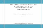 MANUAL ESPECIFICO DE FUNCIONES Y DE COMPETENCIAS …