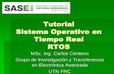 Tutorial Sistema Operativo en Tiempo Real RTOS