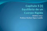 Estática 2015-1 Profesor Herbert Yépez Castillo