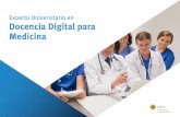 Experto Universitario Docencia Digital para Medicina