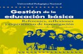 Gestión de la educacaión básica. - upnvirtual.edu.mx