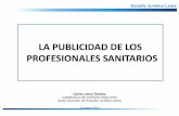 LA PUBLICIDAD DE LOS PROFESIONALES SANITARIOS