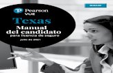 Manual del candidato - Pearson VUE