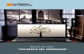“USO BÁSICO DEL ORDENADOR” - Biblioteca Virtual de ...