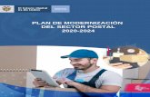 PLAN DE MODERNIZACIÓN DEL SECTOR POSTAL 2020 - 2024