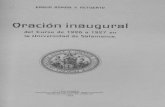 Oración inaugural - gredos.usal.es