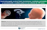 Ventriculomegalia cerebral fetal: Asociaciones, resultados ...