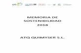 MEMORIA DE SOSTENIBILIDAD 2018 - atq.es