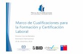 Marco de Cualificaciones para la Formación y Certificación ...