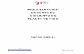 Conjunto Flauta de pico 2020-21 - conservatoriogijon.com