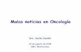 Malas noticias en Oncología - ANM