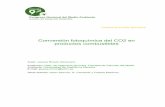 Conversión fotoquímica del CO2 en productos combustibles