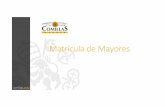Matrícula de Mayores