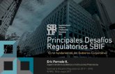 Principales Desafíos Regulatorios SBIF