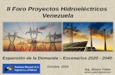 II Foro Proyectos Hidroeléctricos Venezuela