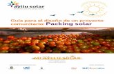 Guía para el diseño de un proyecto comunitario: Packing solar