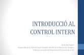 INTRODUCCIÓ AL CONTROL INTERN