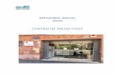 MEMORIA ANUAL 2020 CENTRO DE SALUD CHILE