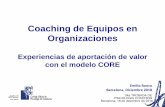 Coaching de Equipos en Organizaciones - COPC