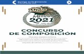 CONCURSO DE COMPOSICIÓN