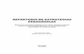 REPERTORIO DE ESTRATEGIAS PEDAGÓGICAS