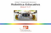 Unidad 7: Sensores I Robótica Educativa