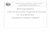 Musicología Histórica Colección César Dillon: Programas de ...
