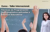 Curso - Taller Internacional: T cnicas de Programaci n ...