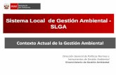 Sistema Local de Gestión Ambiental - SLGA