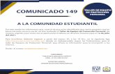 COMUNICADO 149 TALLER DE EQUIPO DE PROTECCIÓN PERSONAL