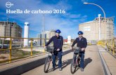 Huella de carbono 2016 - Compromiso RSE