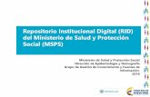 Repositorio Institucional Digital (RID) del Ministerio de ...