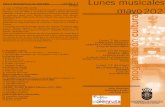 DE LA SEGUIDILLA AL BOLERO Lunes musicales mayo2021