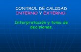 CONTROL DE CALIDAD INTERNO Y EXTERNO: Interpretación y ...