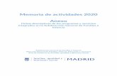 Memoria de actividades 2020 Anexo - Madrid