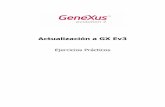 Actualización a GX Ev3 - GeneXus