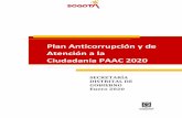 Plan Anticorrupción y de Atención a la Ciudadanía PAAC 2020