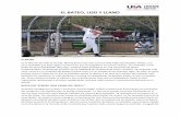 EL BATEO, LISO Y LLANO - USA Baseball