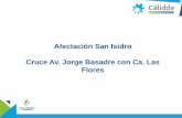 Afectación San Isidro Cruce Av. Jorge Basadre con Ca. Las ...