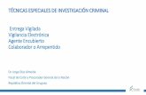 TÉCNICAS ESPECIALES DE INVESTIGACIÓN CRIMINAL Entrega ...